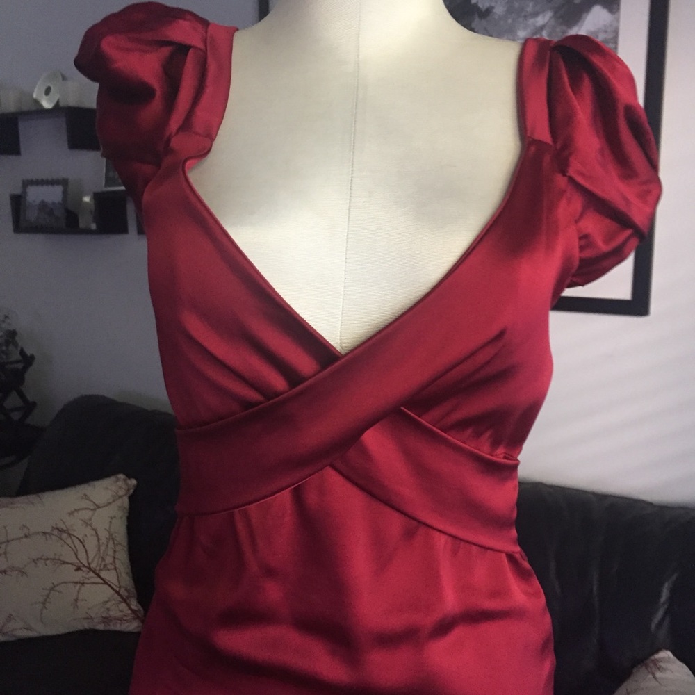Renee Bardot Silk Cocktail Dress pre owned. S - Picture 4 of 7
